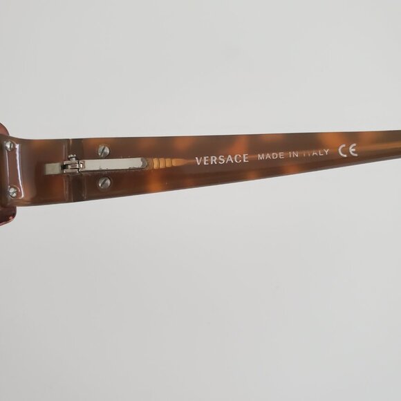 VERSACE Eyeglasses Frames Brown/Tortoise MOD 1127 1045 49-17-135 Rectangular - Picture 6 of 10